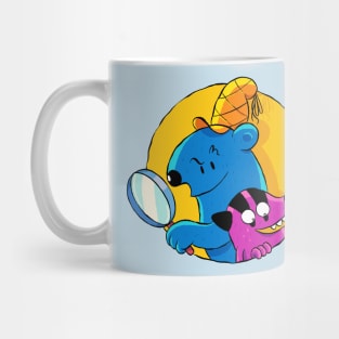 Detective Blue Bear Mug